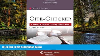 READ FULL  Cite-Checker: A Hands-on Guide To Learning Citation Form  READ Ebook Full Ebook