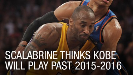 Scalabrine Thinks Kobe Will Play Past 2015-2016