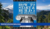 Must Have  How to Start   Build a Law Practice (Career Series / American Bar Association)  Premium