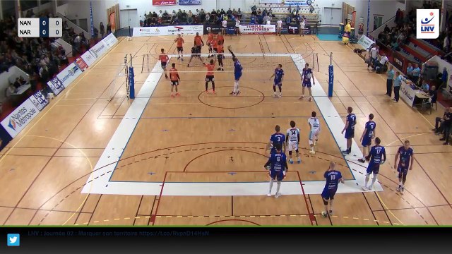 LAM : Nantes Rezé/Narbonne - Aller