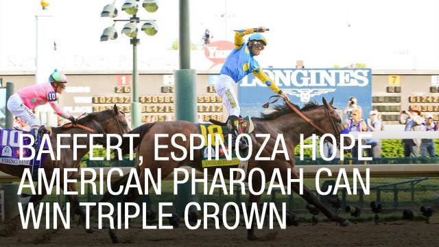 Baffert, Espinoza Hope American Pharoah Can Win Triple Crown