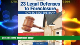 Big Deals  23 Legal Defenses To Foreclosure: How To Beat The Bank  Best Seller Books Most Wanted