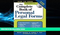 Big Deals  The Complete Book of Personal Legal Forms  Full Ebooks Most Wanted