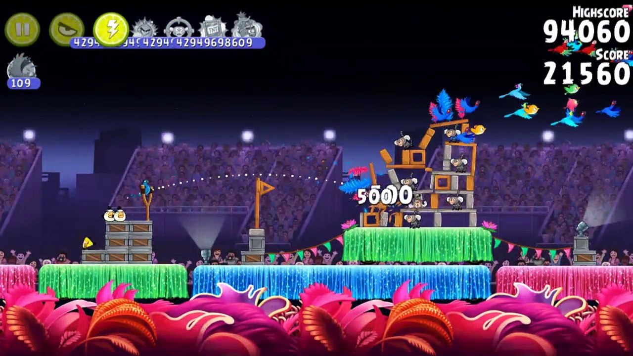 Angry Birds Rio Carnival Upheaval All levels