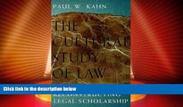 Big Deals  The Cultural Study of Law: Reconstructing Legal Scholarship  Best Seller Books Best