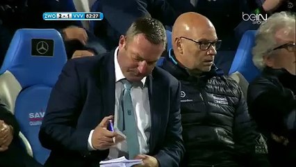 2-1 Joey Sleegers Goal HD - Zwolle 2-1 Venlo - 27.10.2016