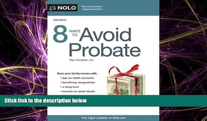 Books to Read  8 Ways to Avoid Probate  Full Ebooks Most Wanted