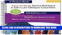 Read Now The Thomas Guide Easy-To-Read Santa Barbara   San Luis Obispo Counties Streetguide