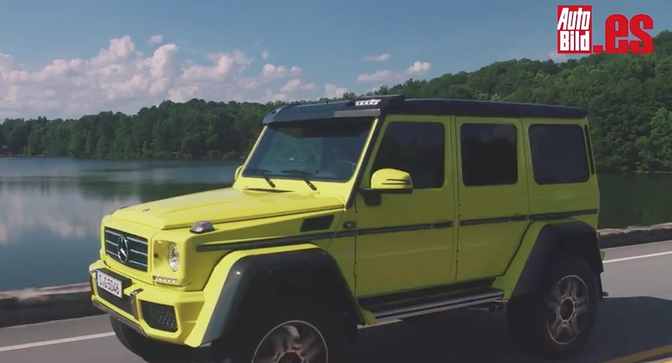 VÍDEO: Mercedes G550 4x4², ¡una 'bestia' que mete miedo!