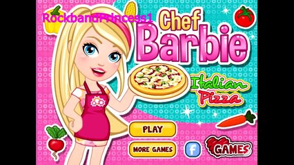 Barbie Pizza Cooking Game Free Cooking Games
