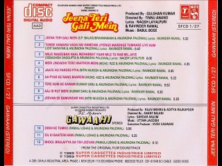 Gawahi - Bhool Bhulayyan Sa Ye Jeevan - Anuradha & Pankaj Udhas (Original Stereo Audio)