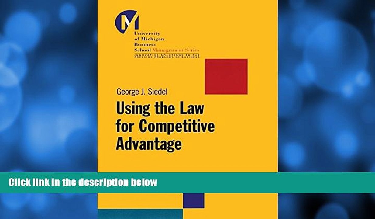 Big Deals  Using the Law for Competitive Advantage (J-B-UMBS Series)  Full Ebooks Most Wanted