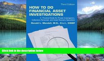 Books to Read  How to Do Financial Asset Investigations: A Practical Guide for Private