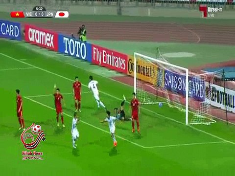 اهداف مباراة ( فيتنام 0-3 اليابان ) كأس آسيا تحت 19 سنة 2016