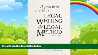 Big Deals  A Practical Guide to Legal Writing   Legal Method (2nd Edition)  Full Ebooks Best Seller
