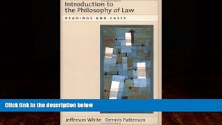 Books to Read  Introduction to the Philosophy of Law: Readings and Cases  Best Seller Books Best