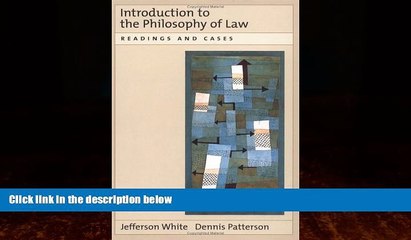 Books to Read  Introduction to the Philosophy of Law: Readings and Cases  Best Seller Books Best