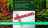 Deals in Books  Research Handbook on Intellectual Property Licensing (Research Handbooks in