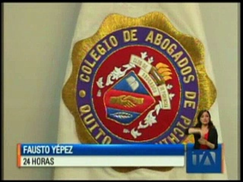 Colegio de Abogados de Pichincha denuncia a Capaya por lavado