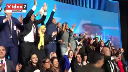 ننشر فيديو احتفال الشباب بعد ختام مؤتمر شرم الشيخ