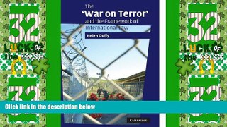 Big Deals  The  War on Terror  and the Framework of International Law  Full Read Most Wanted