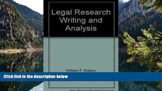 READ NOW  Legal research, writing, and analysis  Premium Ebooks Online Ebooks