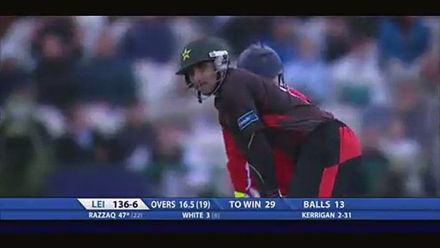 Abdul Razzaq Brilliant Batting in English League