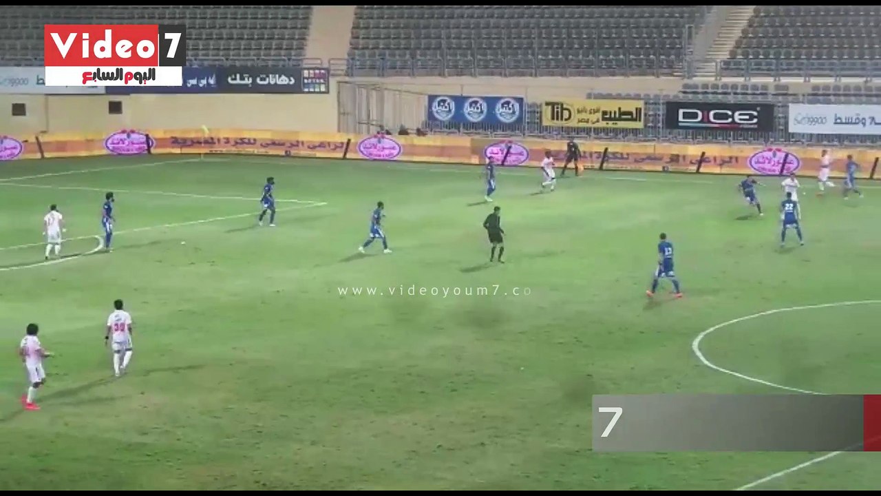 بالفيديو.. مصطفى فتحى يهدر فرصة التقدم للزمالك أمام سموحة