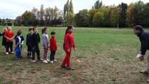 Ecole de foot séance tête