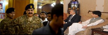 Emergency Meeting of General Raheel With Ishaq Dar and Ch Nisar on Imran Khan Arrest