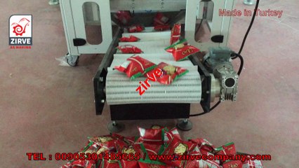 مكنة تعبئة وزنية مزدوجة الراس موديل 2016  /140 عبوة في الدقيقة صناعة تركية