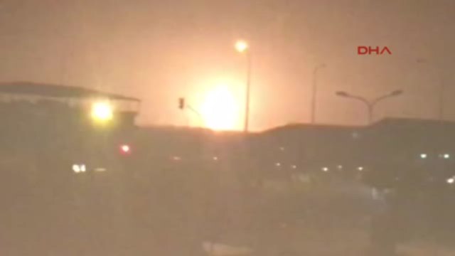 Ağrı Doğubayazıt?ta Doğalgaz Boru Hattında Patlama