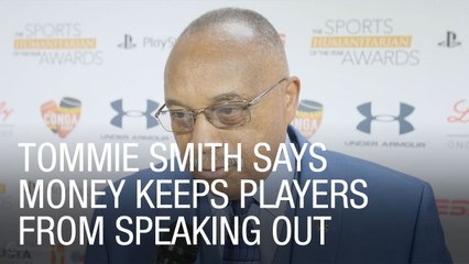 Tommie Smith Says Money Keeps Players from Speaking Out
