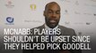 McNabb: Players Shouldn't Be Upset Since They Picked Goodell