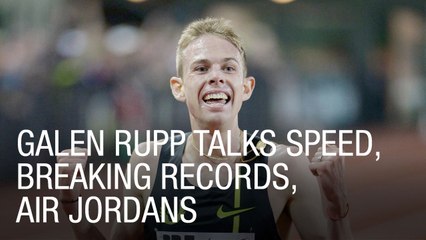 Galen Rupp Talks Speed, Breaking Record, Jordans