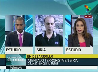 Siria y Rusia niegan responsabilidad en bombardeo a escuela de Idlib