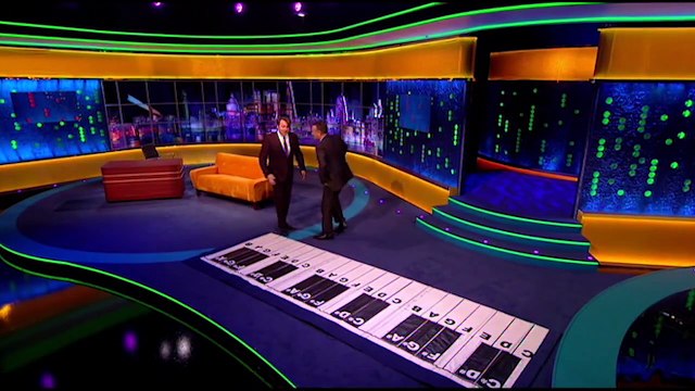 Tom Hanks and Sandra Bullock Play Chopsticks - The Jonathan Ross Show