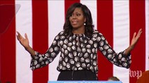 Michelle Obama's emotional remarks about hope and potential