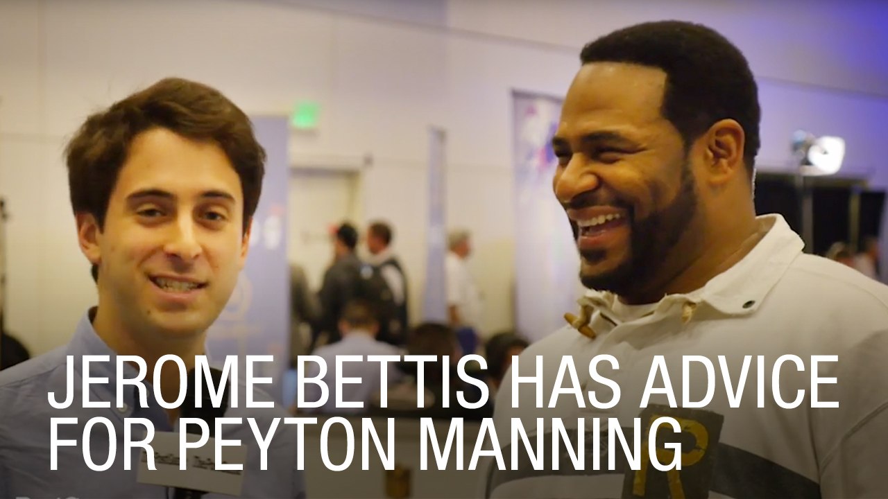 Jerome Bettis has Advice for Peyton Manning