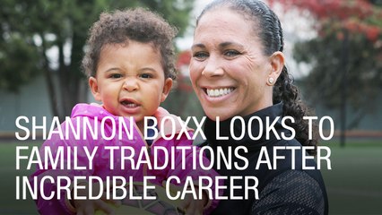 Shannon Boxx Looks to Family Traditions After Incredible Career