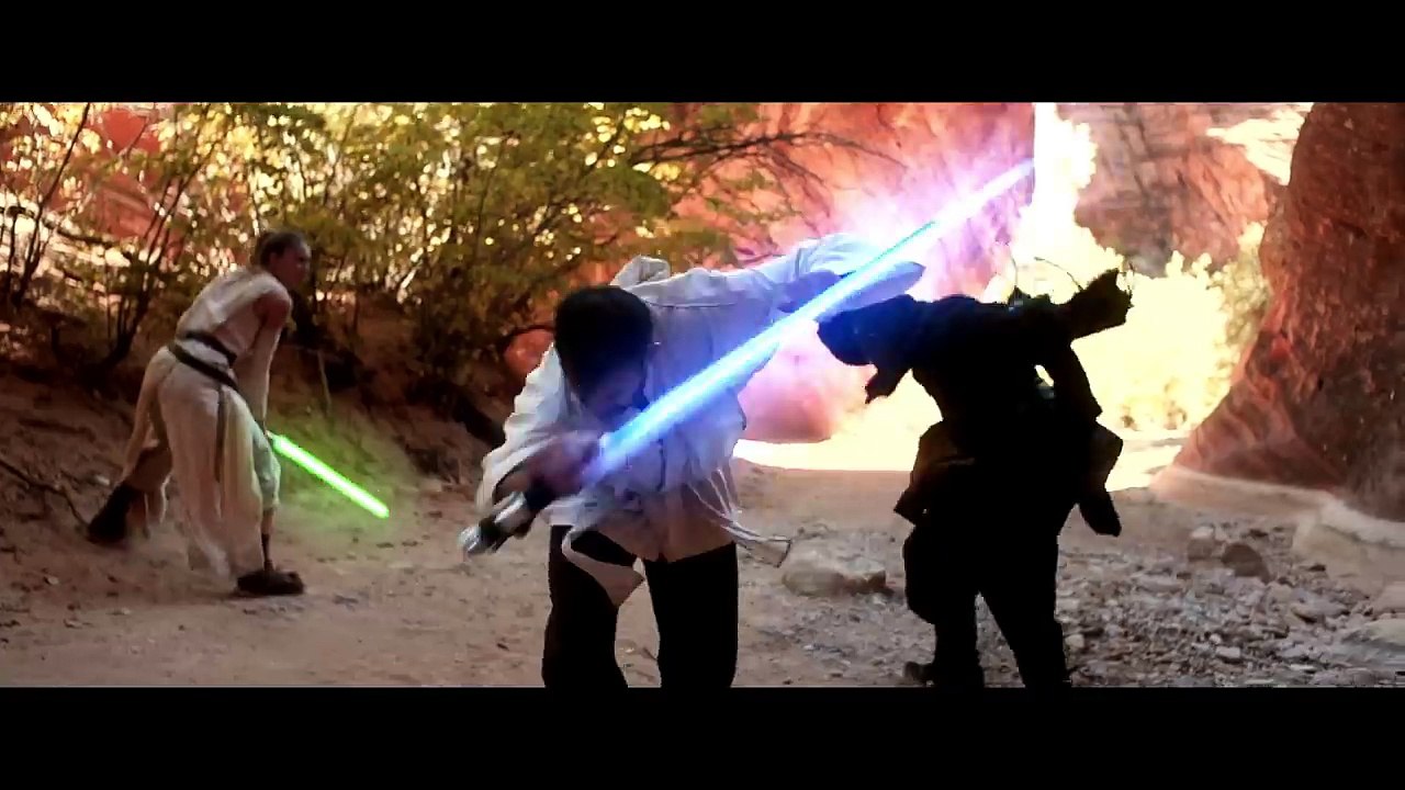 Star Wars Parkour Battle - The Flow Awakens