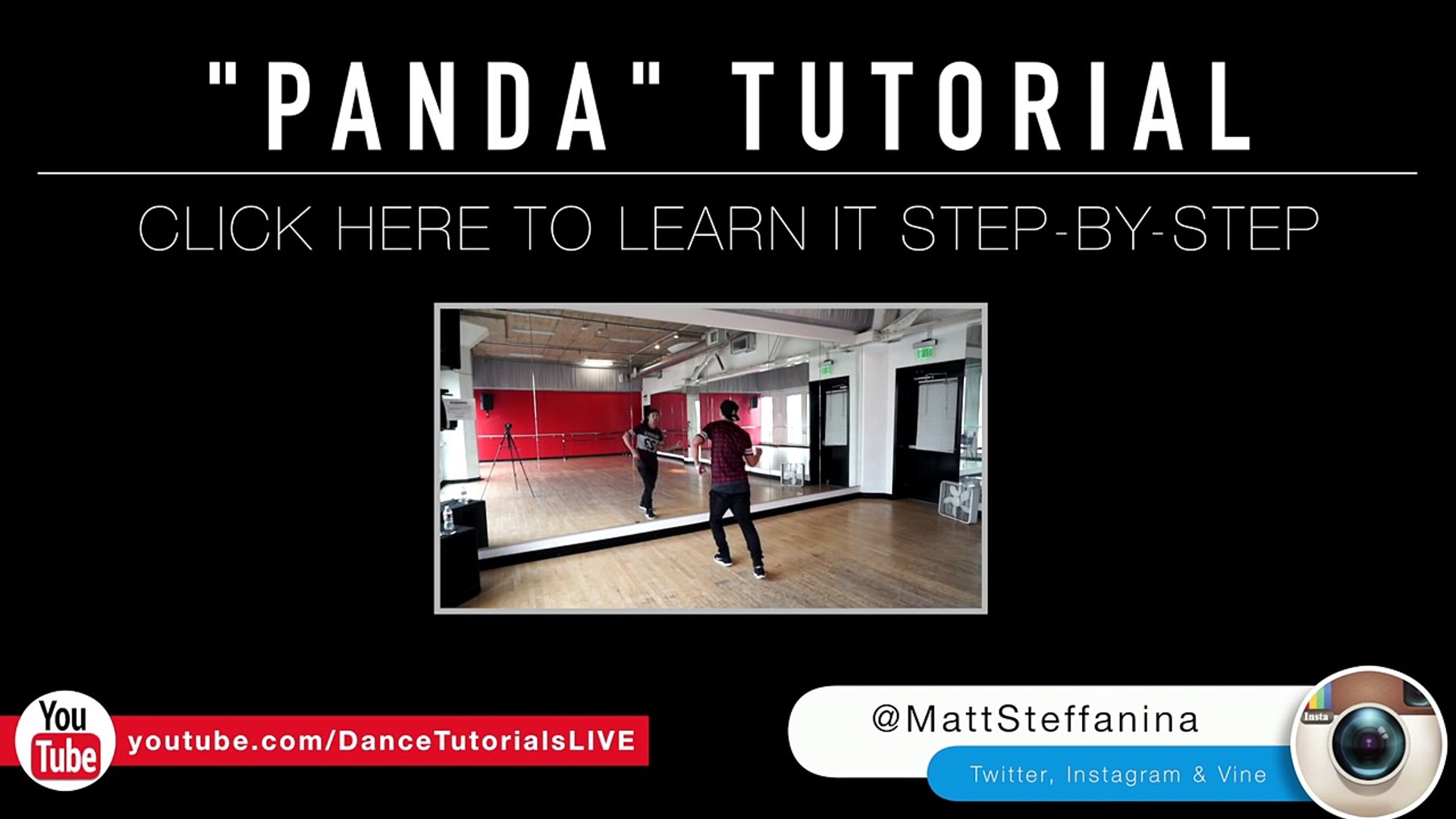 WOW PANDA - Designer Dance MattSteffanina Choreography Panda