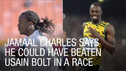 Jamaal Charles Says He Could Have Beaten Usain Bolt