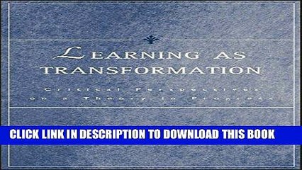 [PDF] Learning as Transformation: Critical Perspectives on a Theory in Progress Popular Collection