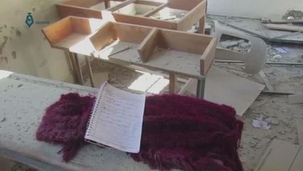 Siria: bombe sulle scuole a Idlib e ad Aleppo