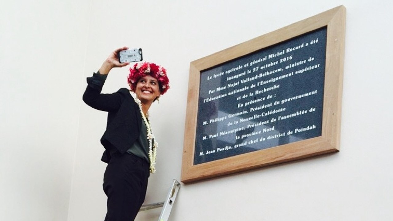 Inauguration en hauteur du lycée Michel Rocard en Nouvelle-Calédonie