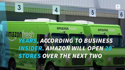 Amazon to open 2,000 grocery stores over next 10 years