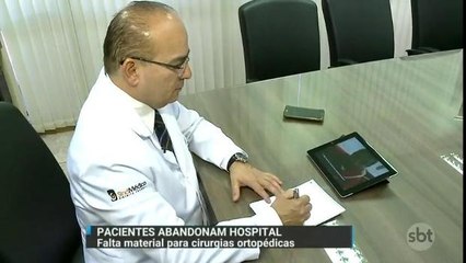 DF: Falta de material para cirurgias faz pacientes abandonarem hospital