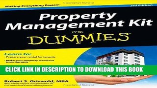 [PDF] Property Management Kit For Dummies Full Collection