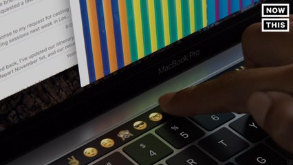 Apple's New Macbook Has A Touchscreen On The Keyboard